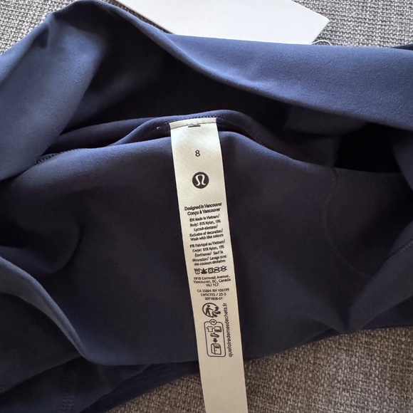Lululemon Align Leggings (NWT) High-Rise Pant 28". Color Blue Twill Navy NWT - Picture 10 of 12